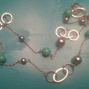 Necklace bracelet  earrings